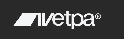 Avetpa wordmark in white on a dark ground
